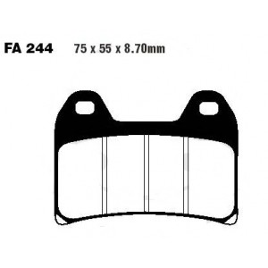 Plaquettes de frein EBC - DUCATI 748/996/600-750MONSTER - FA244HH