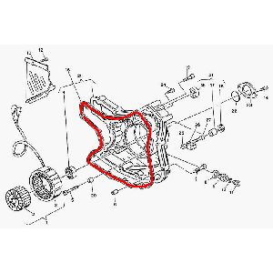 Moteur - Joint de carter - Allumage - 851/888/900SS/907/916/900Monster - Origine