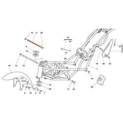 Moteur - Vis de fixation - 77910011A - 240MM