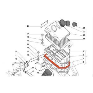 Boite a air - Joint liège - 78810271A