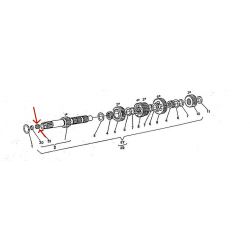 Roulement - Aiguille - tige d'embrayage - DUCATI 748-851-888-916-996-900MONSTER-750/900SS - 70250441A