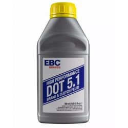 LIQUIDE DE FREIN - DOT 5.1 - EBC - 0.5L