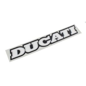 Autocollant - Ducati - Noir/gris/blanc