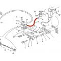 Frein - tuyau - Durite - Bocal - 87710391A