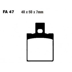 Plaquettes de frein ARRIERE 40x50x7mm EBC - FA047HH - DUCATI MONSTER/748/851/888/916/996/...